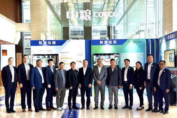 柬埔寨与中粮粮谷推动扩大柬埔寨大米对华出口