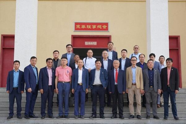 中企会企业家俱乐部代表团到访柬华理事总会
