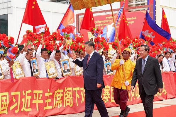 柬中重申坚定支持彼此核心利益