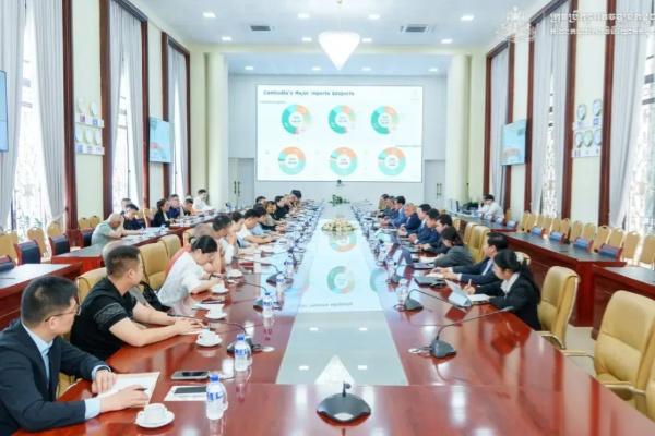 中企代表团访柬会谈 聚力纺织印染产业链上游合作